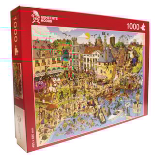 Gemeente Hoorn - Puzzle 1000 stuks - Voorkant