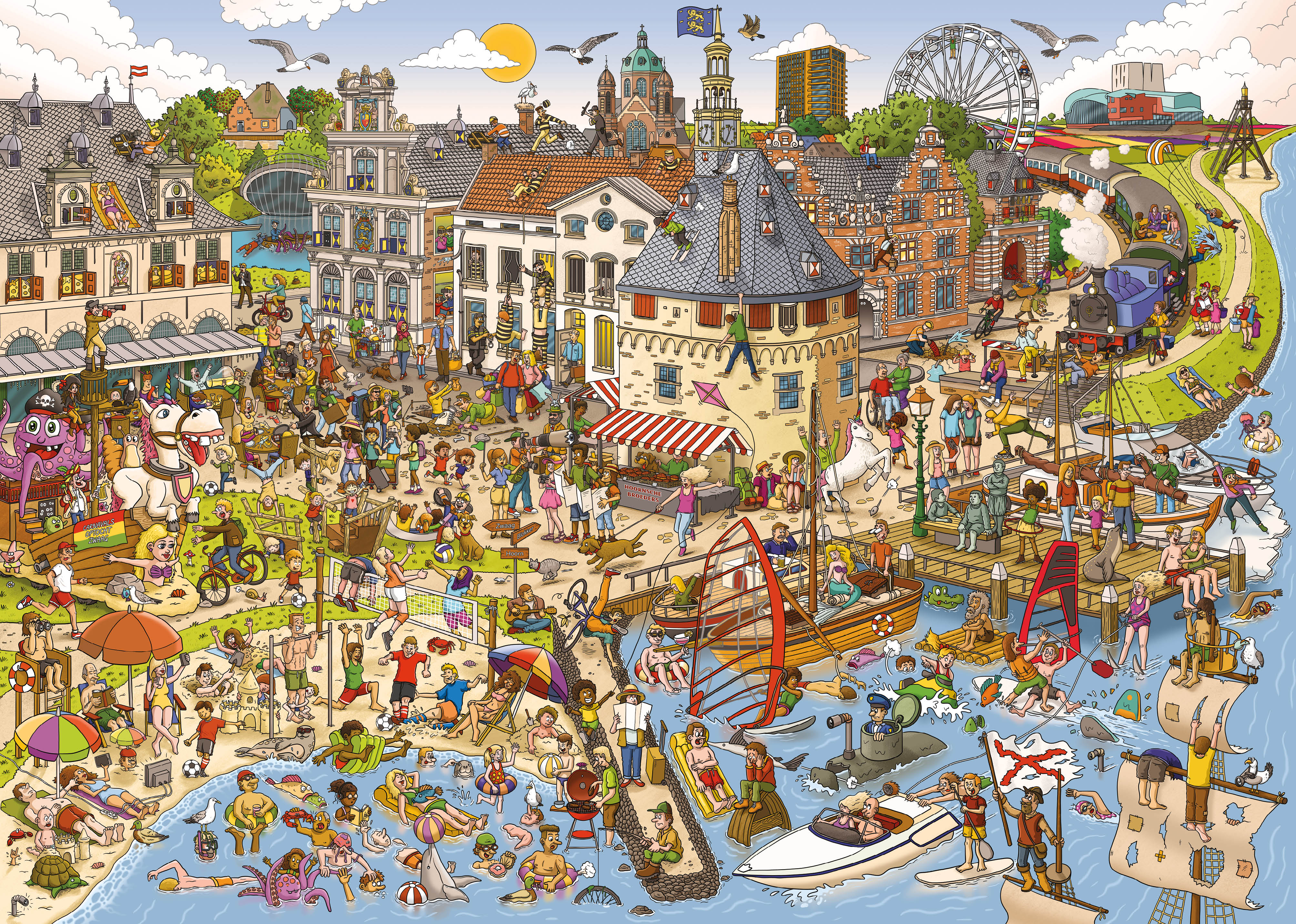 Unieke Hoorn puzzel te koop
