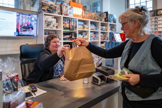 Gevarieerd aanbod in Museumshop
