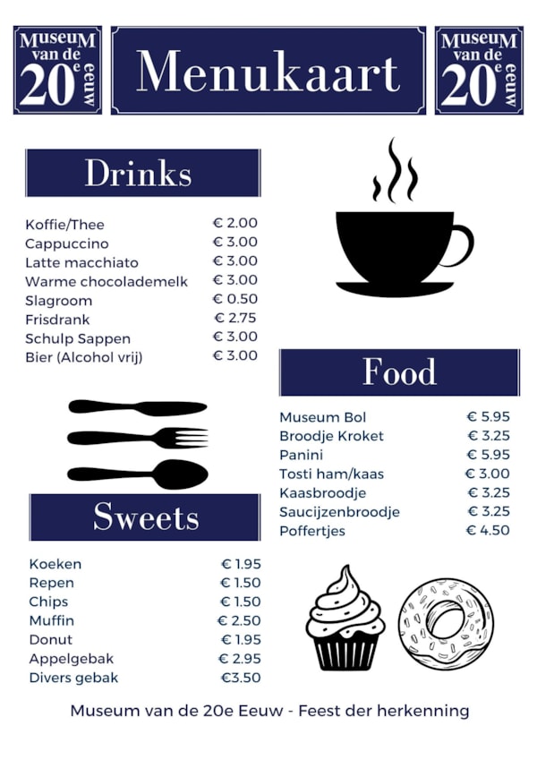 menukaart 2025